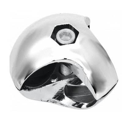 Double connecteur de 25 mm, Chrome NTP Droite 