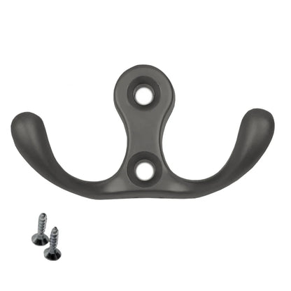 Crochet mural double - Noir WP01