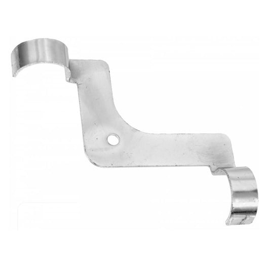 Fixation d'angle de tablette pour tuyau Ø25mm NTP 