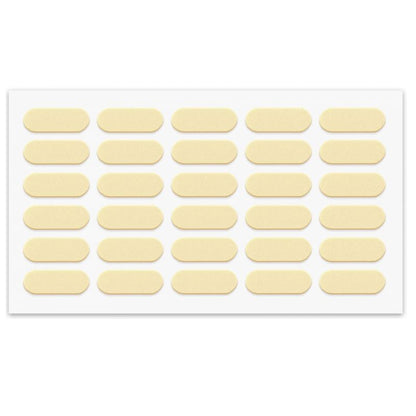 Pastille autocollante beige - 8x22mm NTP Beige 
