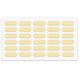Pastille autocollante beige - 8x22mm NTP Beige 