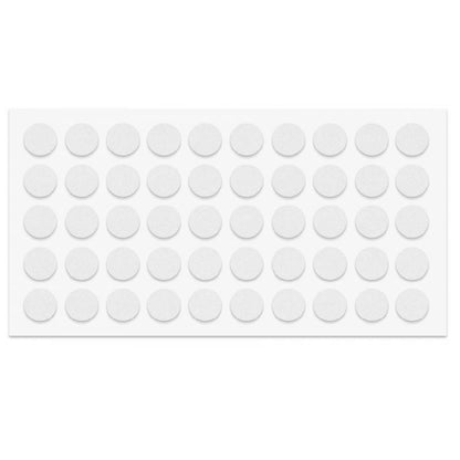 Pastille autocollante blanc 10mm NTP Blanc 
