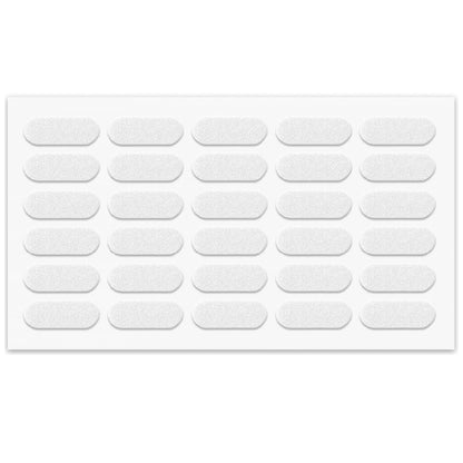 Pastille autocollante blanc - 8x22mm NTP 