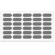 Pastille autocollante gris - 8x22mm NTP 