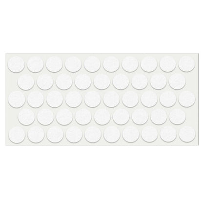 Patin feutre auto-adhésif 20mm - Blanc NTP Blanc 