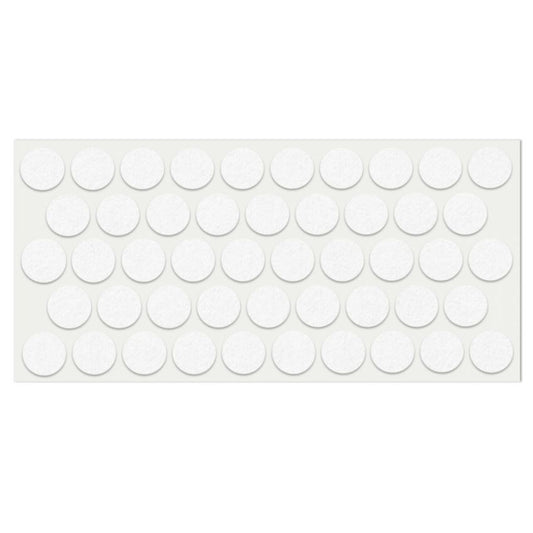 Patin feutre auto-adhésif 20mm - Blanc NTP Blanc 