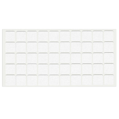 Patin feutre auto-adhésif 20x20mm - Blanc NTP Blanc 