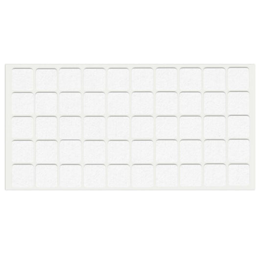Patin feutre auto-adhésif 20x20mm - Blanc NTP Blanc 