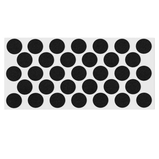 Patin feutre auto-adhésif 24mm - Noir NTP Noir 