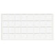Patin feutre auto-adhésif 25x25mm - Blanc NTP Blanc 