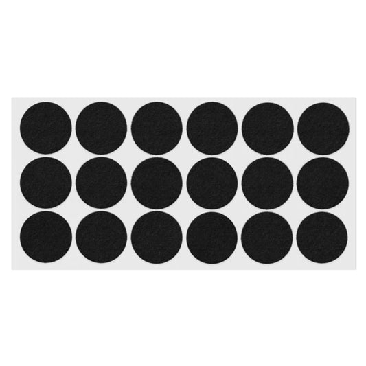 Patin feutre auto-adhésif 35mm - Noir NTP Noir 