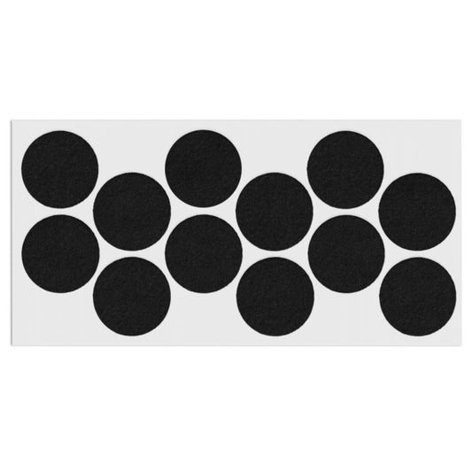 Patin feutre auto-adhésif 40mm - Noir NTP Noir 