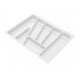 Range-couverts pour tiroir, largeur du meuble: 600 mm, profondeur: 430 mm - Blanc NTP 