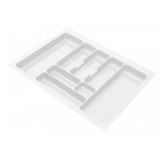 Range-couverts pour tiroir, largeur du meuble: 700 mm, profondeur: 490 mm - Blanc NTP 