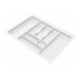 Range-couverts pour tiroir, largeur du meuble: 700 mm, profondeur: 490 mm - Blanc NTP 