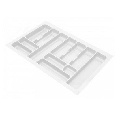 Range-couverts pour tiroir, largeur du meuble: 800 mm, profondeur: 490 mm - Blanc NTP 
