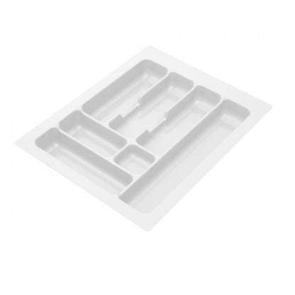Range-couverts pour tiroir, largeurs d'armoires: 300-1000 mm, profondeur: 490 mm, Blanc NTP 450mm 