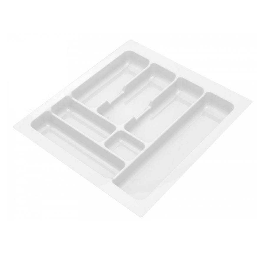 Range-couverts pour tiroir, largeurs d'armoires: 300-1000 mm, profondeur: 490 mm, Blanc NTP 600mm 