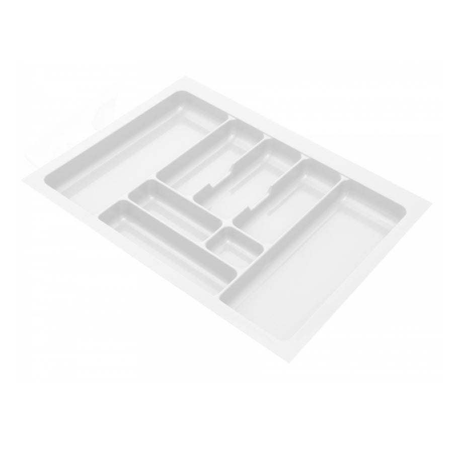 Range-couverts pour tiroir, largeurs d'armoires: 300-1000 mm, profondeur: 490 mm, Blanc NTP 700mm 