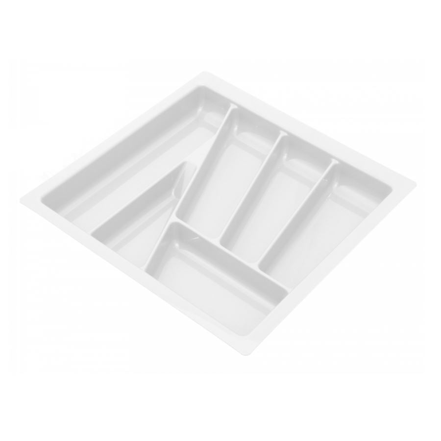 Range-couverts pour tiroir, largeurs d'armoires: 300 à 900 mm, profondeur: 430 mm, Blanc NTP 500mm 