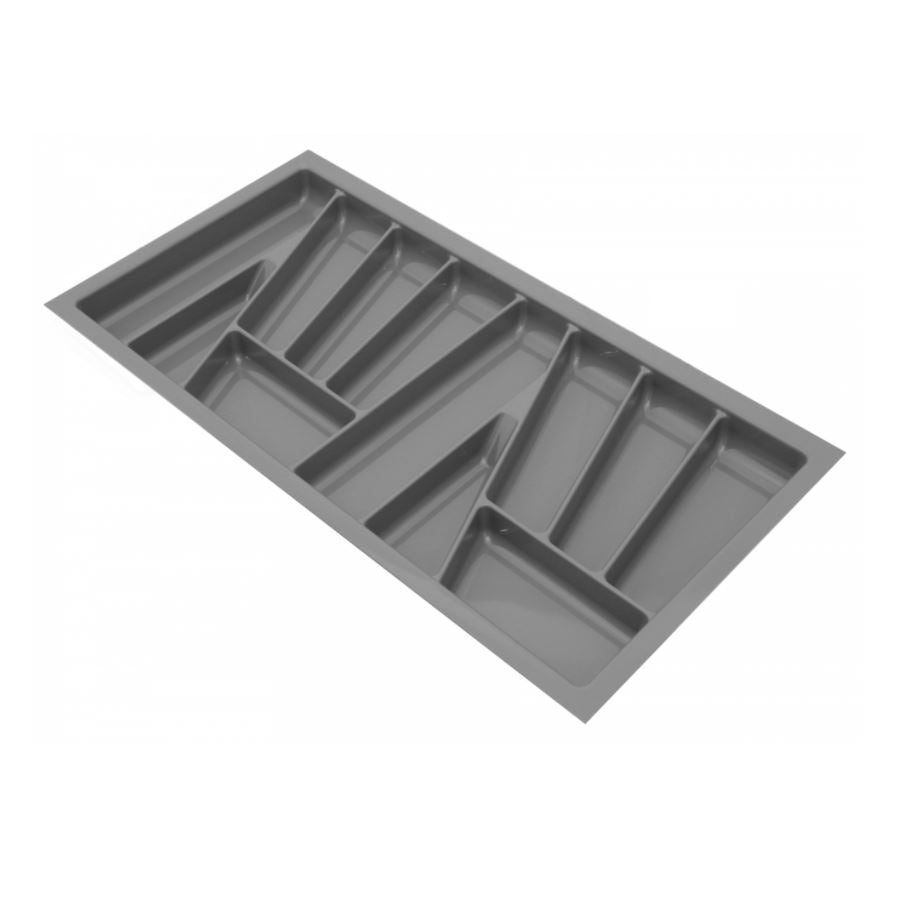 Range-couverts pour tiroir, largeurs d'armoires: 300 à 900 mm, profondeur: 430 mm, Métalliques NTP 900mm 
