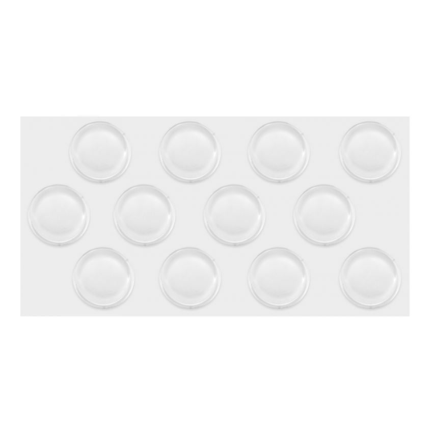 Silicone Pads pour les tables en verre NTP Ø18x3.8mm - 12pcs 