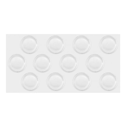 Silicone Pads pour les tables en verre NTP Ø18x3.8mm - 12pcs 