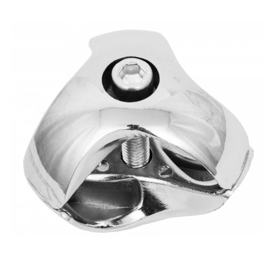 Triple connecteur 25 mm, Chrome NTP Droite 